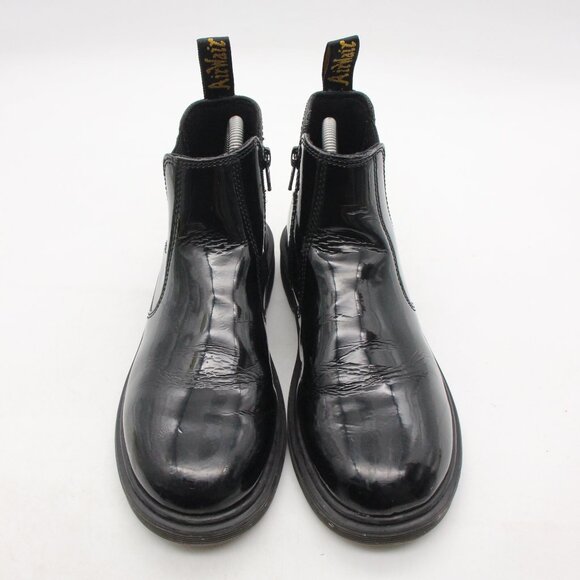 Dr Martens 2976 Y Women's Size 6 Leather Chelsea Side Zip Leather Boots Black - Picture 2 of 11